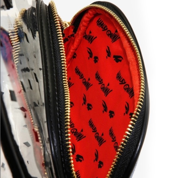 Mini Zaino Loungefly DC Harley Quinn 30° Anniversario, Nuovo In Scatola, Pelle Sintetica - Foto 1